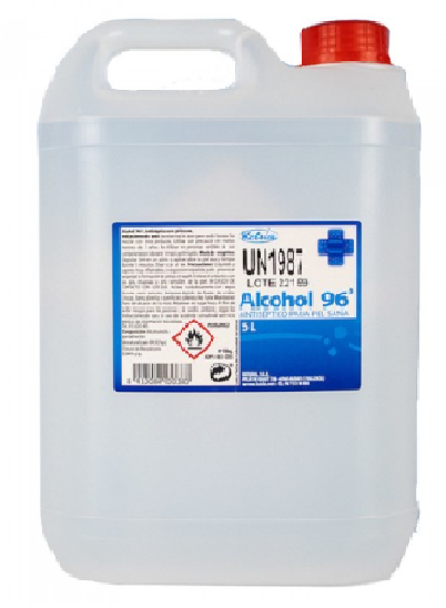 Alcohol sanitario 96º