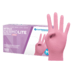 Guantes de Nitrilo Rosa FINO