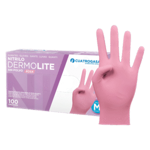 Guantes de Nitrilo Rosa FINO
