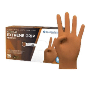 Guantes de Nitrilo GRIP Naranja