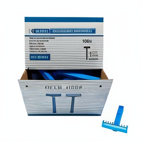 Rasuradora Desechable con Peine Azul - Imagen 2