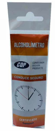 Test Alcoholímetro desechable de un solo uso