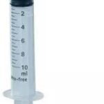 Jeringa 10ml de 3 cuerpos Luer excéntrico
