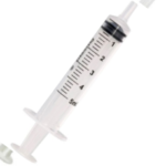Jeringa Nipro 5ml. 3 cuerpos Luer céntrico