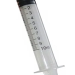 Jeringa 10ml 3 cuerpos Luer Lock con rosca Nipro Caja 100 uds