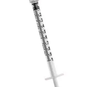 Jeringa 1ml de 3 cuerpos Luer Lock Nipro